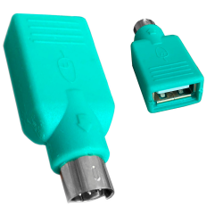 Adaptador Ps2 mini DIN Macho para USB Femea 